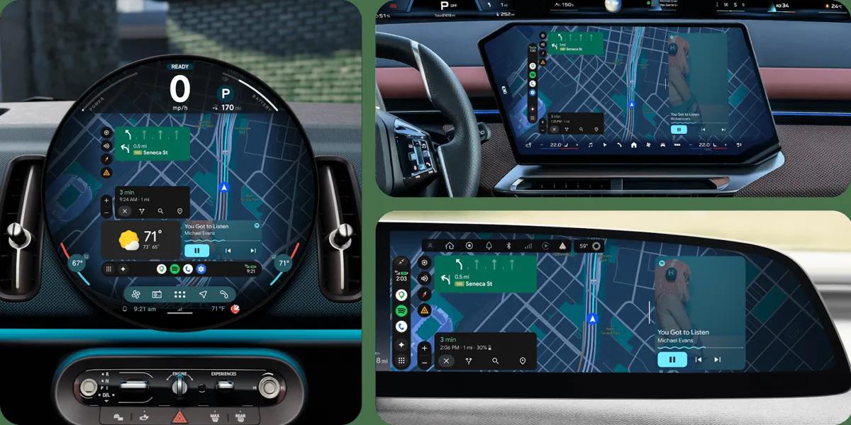 Android Auto byggs om helt: Får YouTube och fyller alla skärmar
