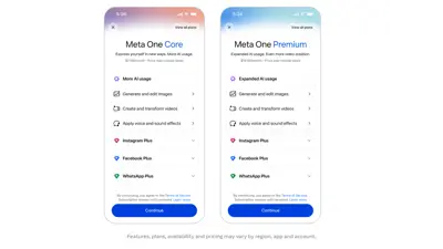 Nu kostar Facebook och Instagram pengar – Meta lanserar AI-abonnemang